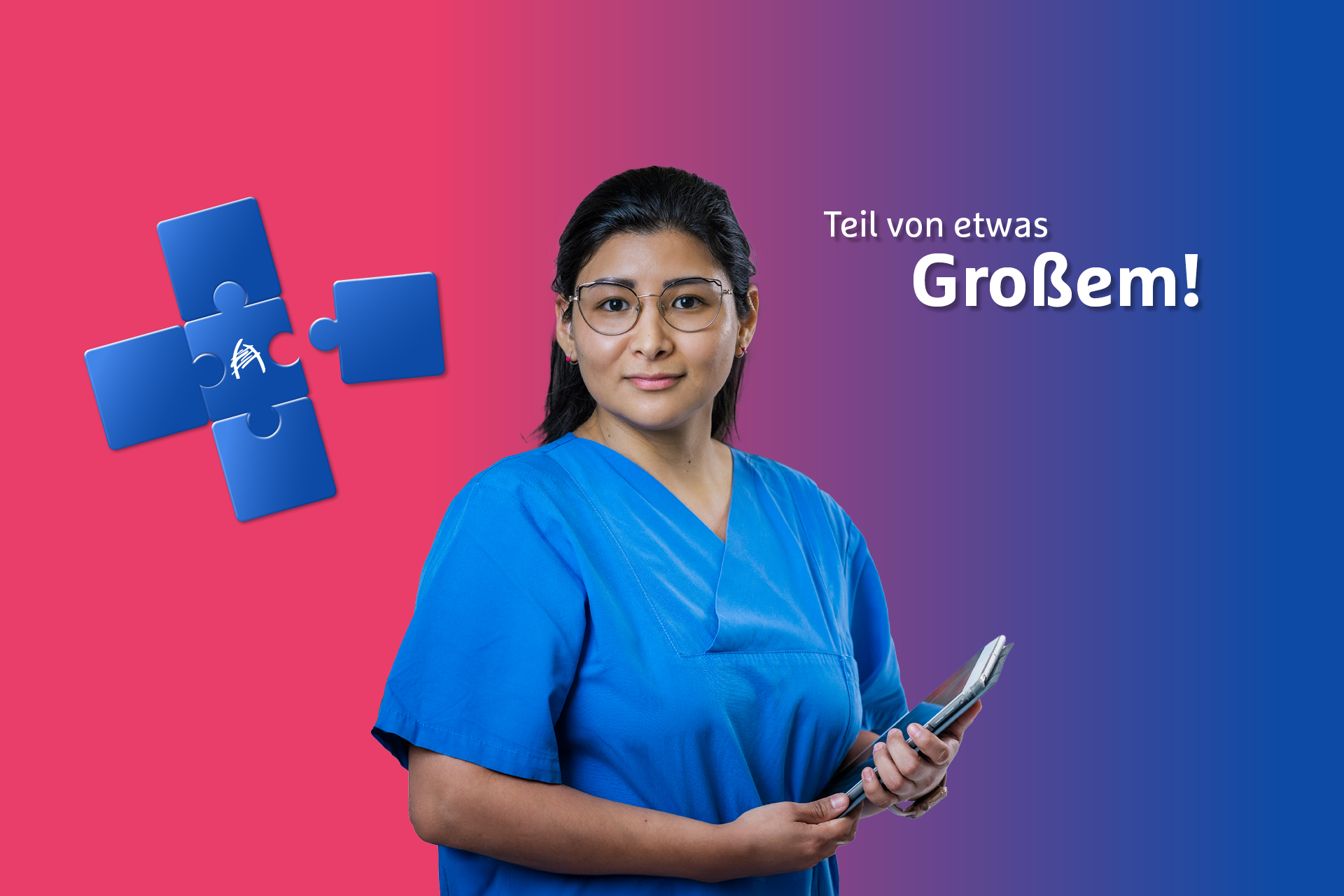 Pflegeausbildung Eifelklinik - Pflegekraft als Teil von etwas Großem
