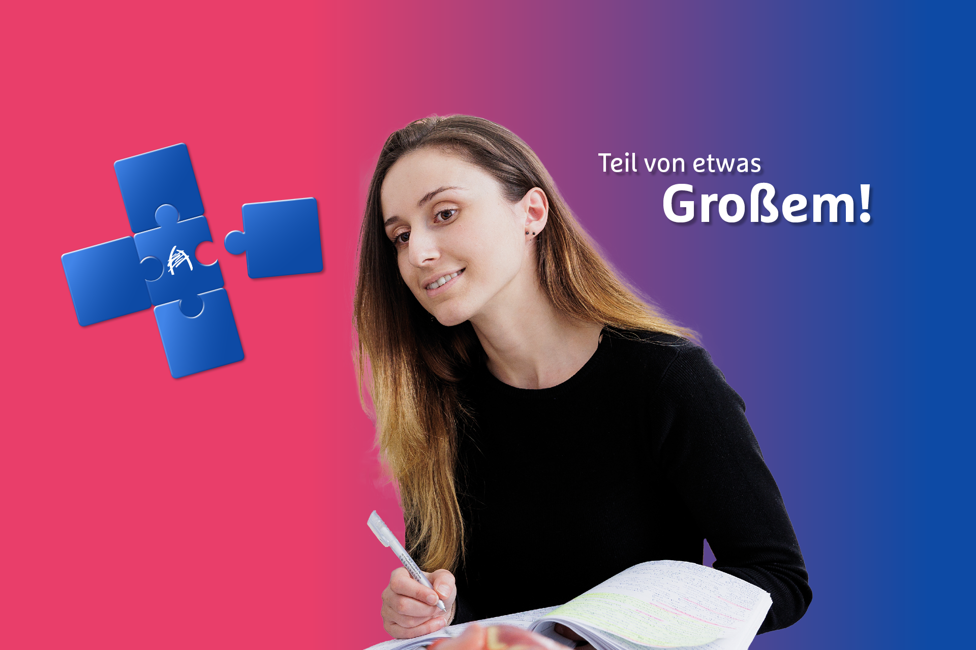 Duale Studentin als Teil von etwas Großem